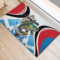 Antigua and Barbuda Fishing Rubber Doormat Sporty Style