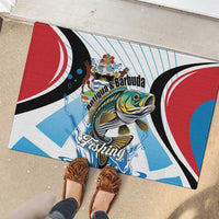 Antigua and Barbuda Fishing Rubber Doormat Sporty Style