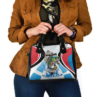 Antigua and Barbuda Fishing Shoulder Handbag Sporty Style