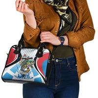 Antigua and Barbuda Fishing Shoulder Handbag Sporty Style