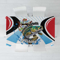 Antigua and Barbuda Fishing Tablecloth Sporty Style