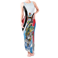 Personalized Antigua and Barbuda Fishing Tank Maxi Dress Sporty Style