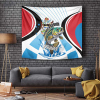 Antigua and Barbuda Fishing Tapestry Sporty Style