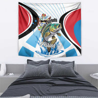 Antigua and Barbuda Fishing Tapestry Sporty Style