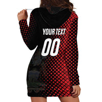 Custom Football Antigua and Barbuda Hoodie Dress The Benna Boys Go Champions