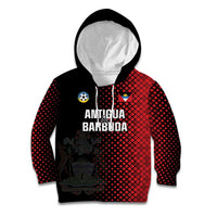 Custom Football Antigua and Barbuda Kid Hoodie The Benna Boys Go Champions