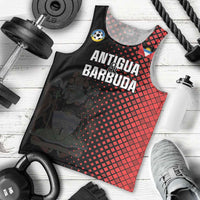 Custom Football Antigua and Barbuda Men Tank Top The Benna Boys Go Champions