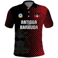 Custom Football Antigua and Barbuda Polo Shirt The Benna Boys Go Champions
