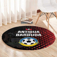Football Antigua and Barbuda Round Carpet The Benna Boys Go Champions
