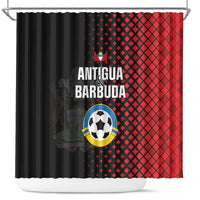 Football Antigua and Barbuda Shower Curtain The Benna Boys Go Champions