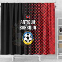 Football Antigua and Barbuda Shower Curtain The Benna Boys Go Champions