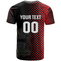 Custom Football Antigua and Barbuda T Shirt The Benna Boys Go Champions