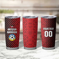 Custom Football Antigua and Barbuda Tumbler Cup The Benna Boys Go Champions