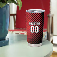 Custom Football Antigua and Barbuda Tumbler Cup The Benna Boys Go Champions