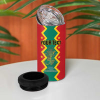 Personalized Grenada 1974 4 in 1 Can Cooler Tumbler Proud To Be Grenadian