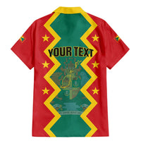 Personalized Grenada 1974 Family Matching Mermaid Dress and Hawaiian Shirt Proud To Be Grenadian