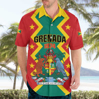 Personalized Grenada 1974 Hawaiian Shirt Proud To Be Grenadian