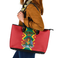 Grenada 1974 Leather Tote Bag Proud To Be Grenadian