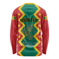 Personalized Grenada 1974 Long Sleeve Shirt Proud To Be Grenadian
