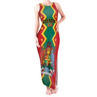 Personalized Grenada 1974 Tank Maxi Dress Proud To Be Grenadian