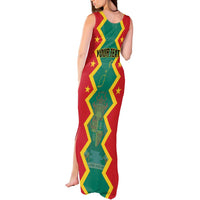Personalized Grenada 1974 Tank Maxi Dress Proud To Be Grenadian