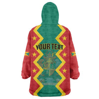 Personalized Grenada 1974 Wearable Blanket Hoodie Proud To Be Grenadian