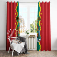 Grenada 1974 Window Curtain Proud To Be Grenadian