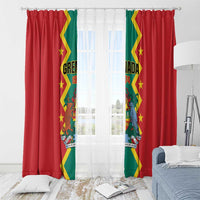 Grenada 1974 Window Curtain Proud To Be Grenadian