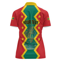 Personalized Grenada 1974 Women Polo Shirt Proud To Be Grenadian