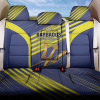 Barbados Football Back Car Seat Cover Go Champions Bajan Tridents