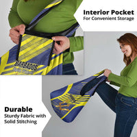 Barbados Football Grocery Bag Go Champions Bajan Tridents