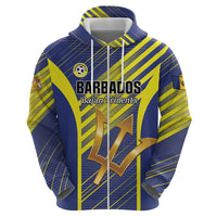 Custom Barbados Football Hoodie Go Champions Bajan Tridents
