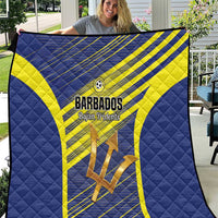Barbados Football Quilt Go Champions Bajan Tridents