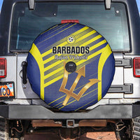 Barbados Football Spare Tire Cover Go Champions Bajan Tridents
