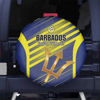 Barbados Football Spare Tire Cover Go Champions Bajan Tridents
