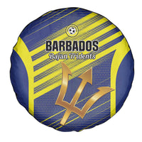 Barbados Football Spare Tire Cover Go Champions Bajan Tridents