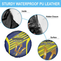 Barbados Football Spare Tire Cover Go Champions Bajan Tridents