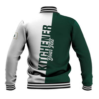 Personalised Canada Kitchener Baseball Jacket Ex Industria Prosperitas