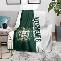 Personalised Canada Kitchener Blanket Ex Industria Prosperitas