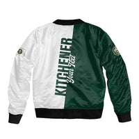 Personalised Canada Kitchener Bomber Jacket Ex Industria Prosperitas