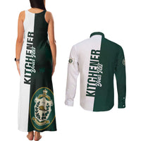 Personalised Canada Kitchener Couples Matching Tank Maxi Dress and Long Sleeve Button Shirt Ex Industria Prosperitas