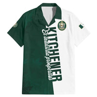 Personalised Canada Kitchener Family Matching Mermaid Dress and Hawaiian Shirt Ex Industria Prosperitas