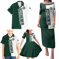 Personalised Canada Kitchener Family Matching Puletasi and Hawaiian Shirt Ex Industria Prosperitas