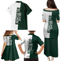 Personalised Canada Kitchener Family Matching Puletasi and Hawaiian Shirt Ex Industria Prosperitas