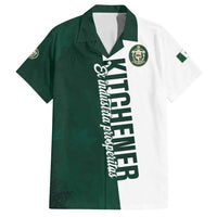 Personalised Canada Kitchener Family Matching Tank Maxi Dress and Hawaiian Shirt Ex Industria Prosperitas