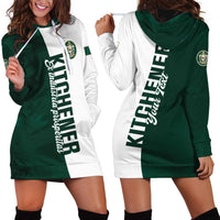 Personalised Canada Kitchener Hoodie Dress Ex Industria Prosperitas