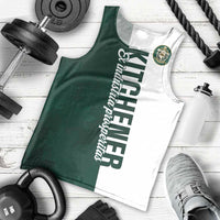 Personalised Canada Kitchener Men Tank Top Ex Industria Prosperitas