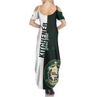 Personalised Canada Kitchener Summer Maxi Dress Ex Industria Prosperitas