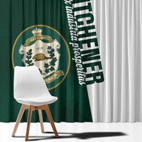 Personalised Canada Kitchener Window Curtain Ex Industria Prosperitas