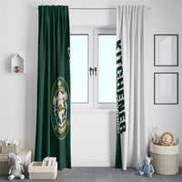 Personalised Canada Kitchener Window Curtain Ex Industria Prosperitas